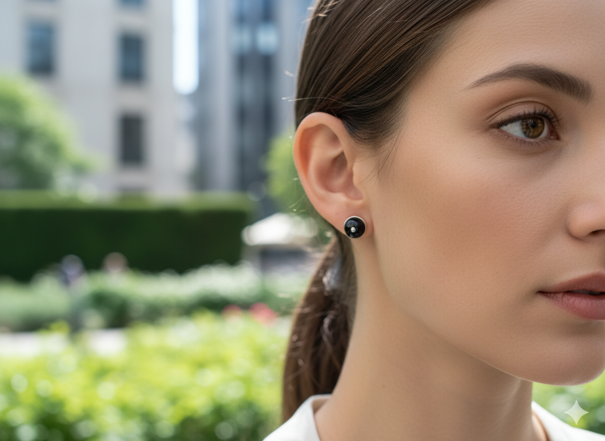 Silver Minimalistic Studs