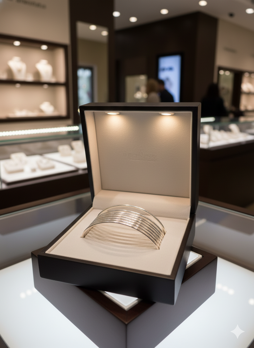 The Bangles - Silver Bangles Set